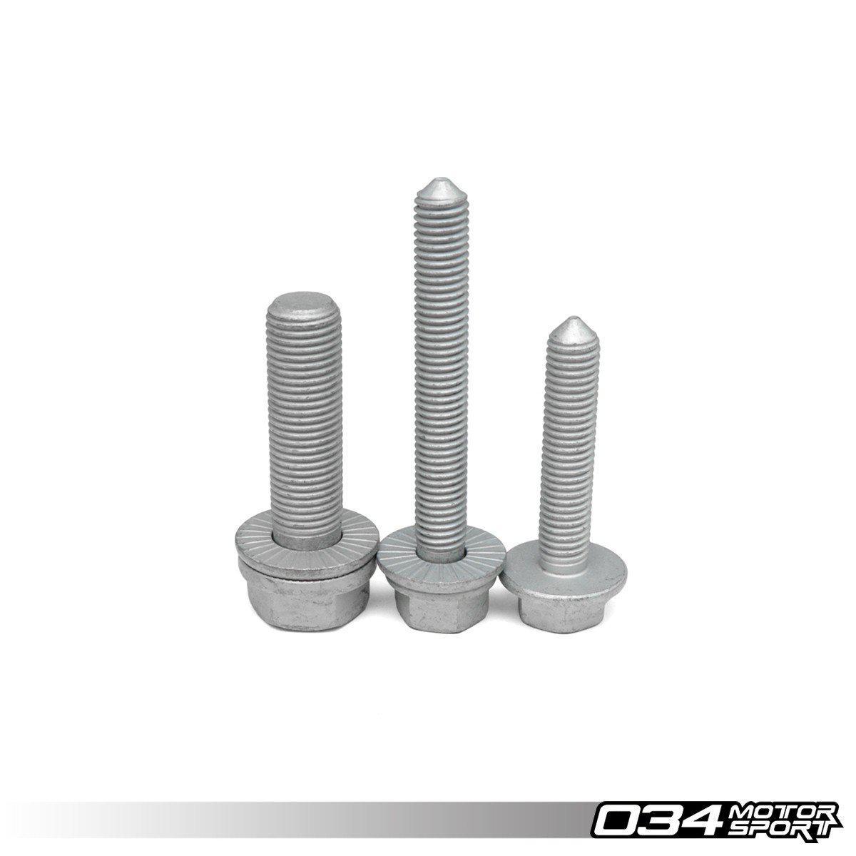 034Motorsport Billet Spherical Dogbone Mount Hardware Kit, 8V/8S Audi A3/S3/Tt/Tts & MKVII Volkswagen Golf/GTI/R-A Little Tuning Co